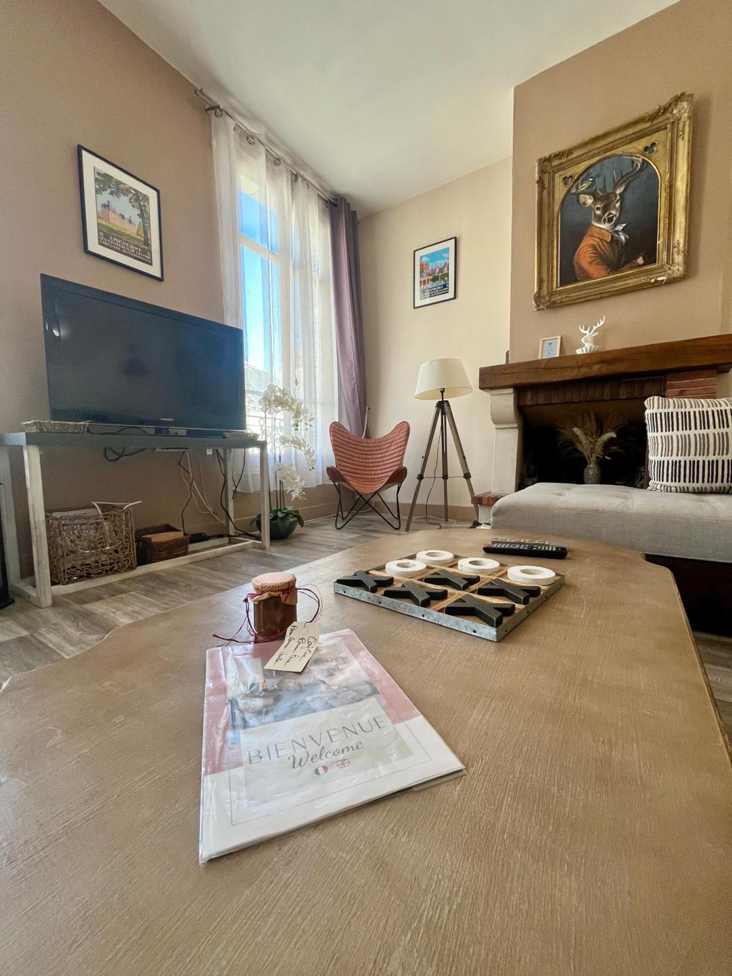 Cote Chateau - Grand Appartement Au Coeur De Blois Luaran gambar